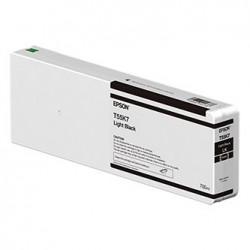 Epson oryginalny ink / tusz C13T55K700, light black