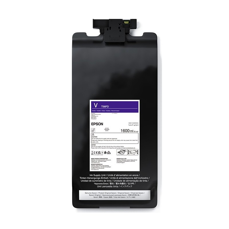 Epson oryginalny ink / tusz C13T56FD00, fioletowy Epson oryginalny ink / tusz C13T56FD00, fioletowy