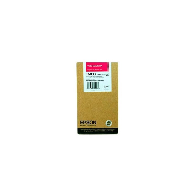 Epson oryginalny ink / tusz C13T603300, vivid magenta, 220ml