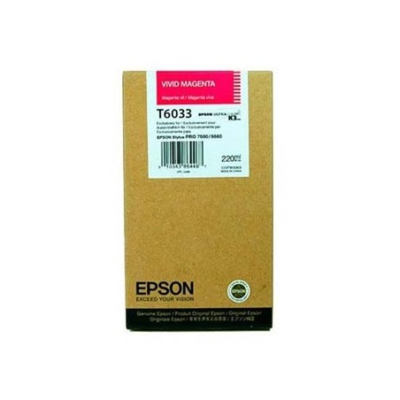 Epson oryginalny ink / tusz C13T603300, vivid magenta, 220ml
