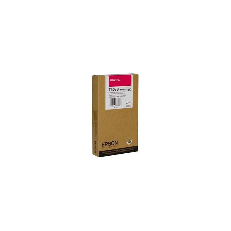Epson oryginalny ink / tusz C13T603B00, magenta, 220ml Epson oryginalny ink / tusz C13T603B00, magenta, 220ml