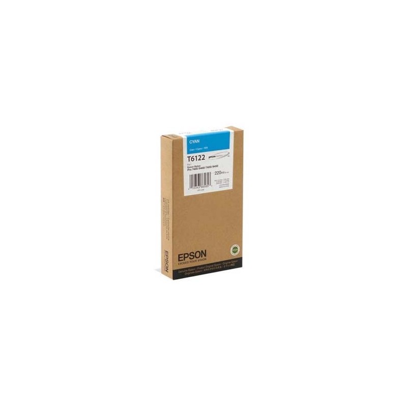 Epson oryginalny ink / tusz C13T612200, cyan, 220ml