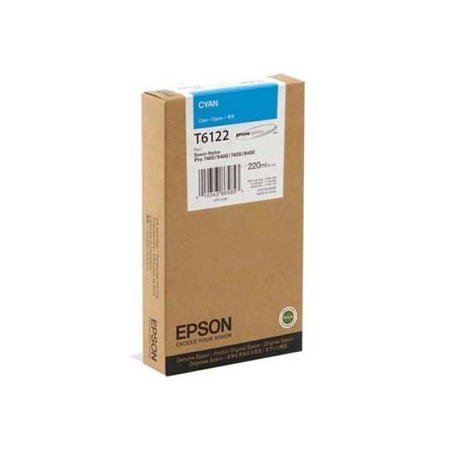 Epson oryginalny ink / tusz C13T612200, cyan, 220ml