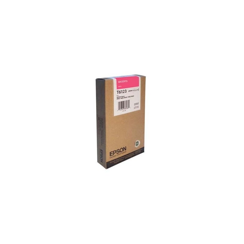 Epson oryginalny ink / tusz C13T612300, magenta, 220ml Epson oryginalny ink / tusz C13T612300, magenta, 220ml
