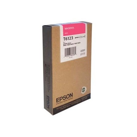 Epson oryginalny ink / tusz C13T612300, magenta, 220ml Epson oryginalny ink / tusz C13T612300, magenta, 220ml