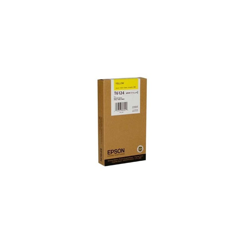 Epson oryginalny ink / tusz C13T612400, yellow, 220ml
