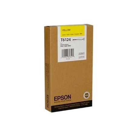 Epson oryginalny ink / tusz C13T612400, yellow, 220ml Epson oryginalny ink / tusz C13T612400, yellow, 220ml
