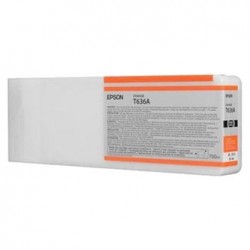 Epson oryginalny ink / tusz C13T636A00, orange, 700ml