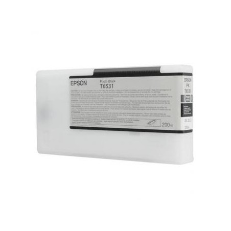 Epson oryginalny ink / tusz C13T653100, photo black, 200ml