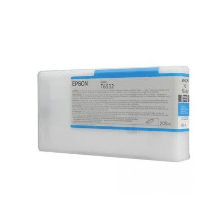 Epson oryginalny ink / tusz C13T653200, cyan, 200ml Epson oryginalny ink / tusz C13T653200, cyan, 200ml