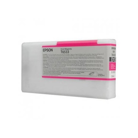 Epson oryginalny ink / tusz C13T653300, vivid magenta, 200ml