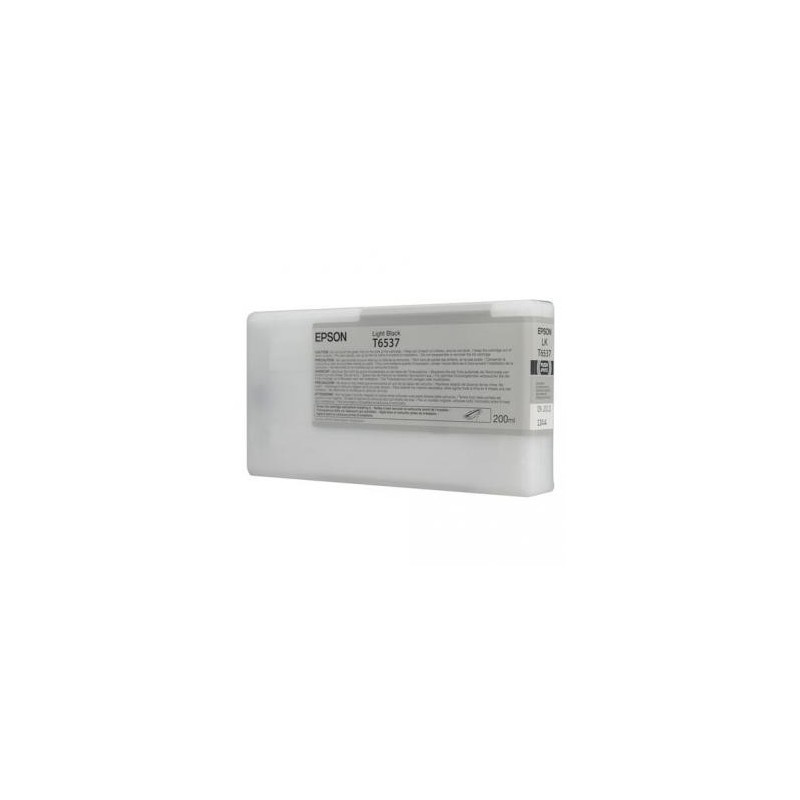 Epson oryginalny ink / tusz C13T653700, light black, 200ml Epson oryginalny ink / tusz C13T653700, light black, 200ml