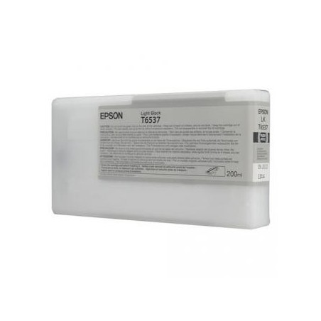 Epson oryginalny ink / tusz C13T653700, light black, 200ml Epson oryginalny ink / tusz C13T653700, light black, 200ml