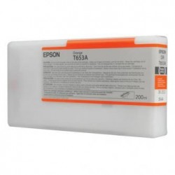 Epson oryginalny ink / tusz C13T653A00, orange, 200ml