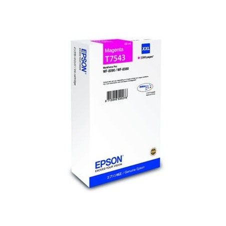 Epson oryginalny ink / tusz C13T754340, T7543, XXL, magenta, 69ml Epson oryginalny ink / tusz C13T754340, T7543, XXL, magenta, 69ml