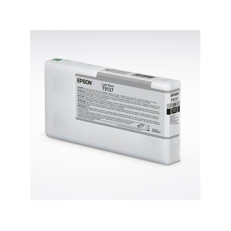 Epson oryginalny ink / tusz C13T913700, light black, 200ml Epson oryginalny ink / tusz C13T913700, light black, 200ml