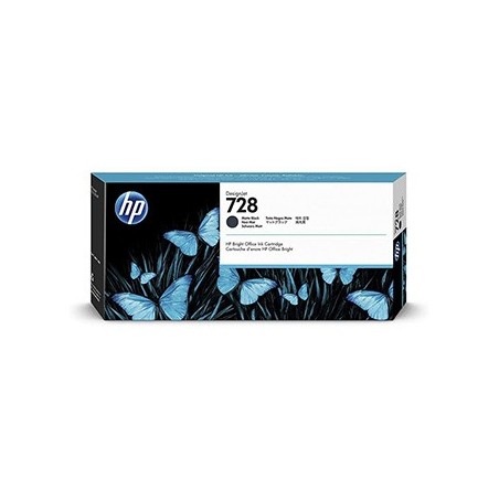 HP oryginalny ink / tusz 3WX25A, HP 728, matte black, 130ml