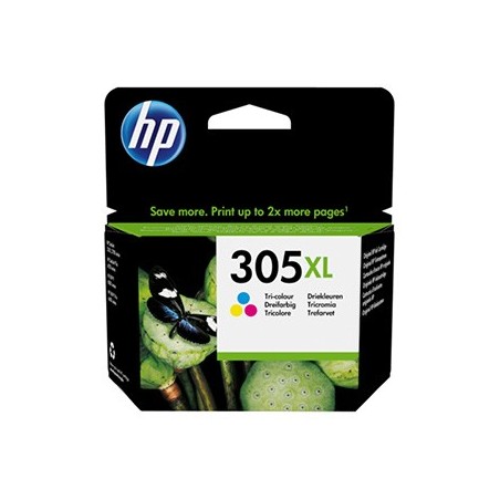 HP oryginalny ink / tusz 3YM63AE, HP 305XL, HP 305XL, Tri-colour, 200s, 5ml, High yield HP oryginalny ink / tusz 3YM63AE, HP 305XL, HP 305XL, Tri-colour, 200s, 5ml, High yield