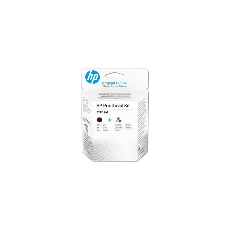 HP oryginalny Zestaw głowicy drukującej, printhead kit 3YP61AE, black/color, Replacement Kit