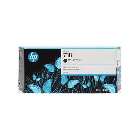 HP oryginalny ink / tusz 498N8A, HP 738, czarna, 300ml HP oryginalny ink / tusz 498N8A, HP 738, czarna, 300ml