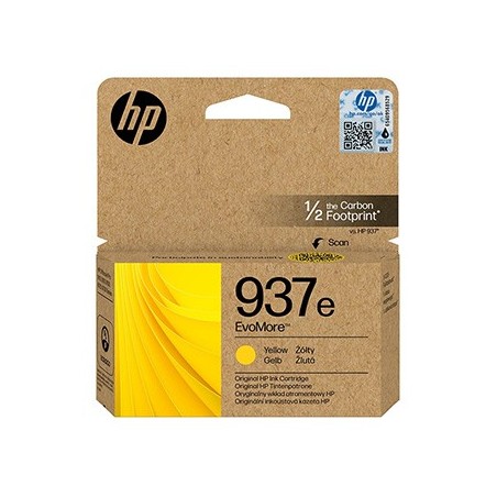 HP oryginalny ink EvoMore 4S6W8NE, HP 937e, yellow, 1650s