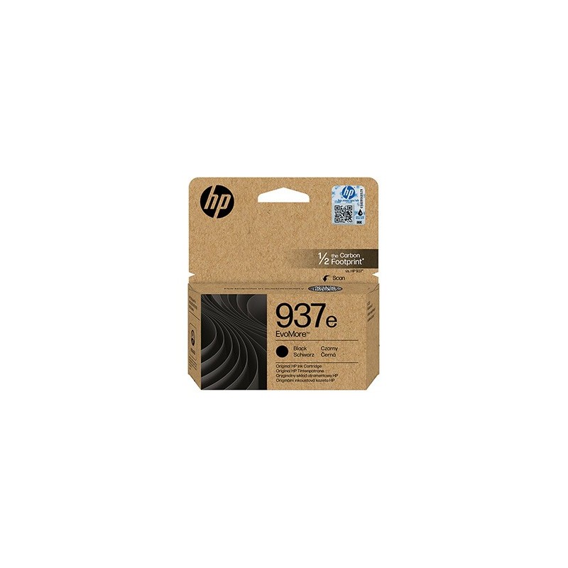 HP oryginalny ink EvoMore 4S6W9NE, HP 937e, black, 2500s