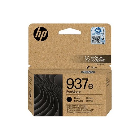 HP oryginalny ink EvoMore 4S6W9NE, HP 937e, black, 2500s