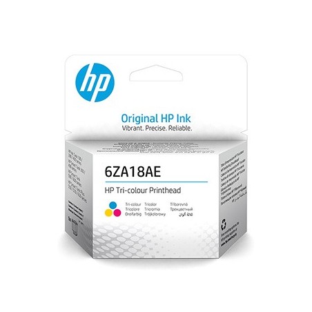 HP oryginalny głowica drukująca 6ZA18AE, Tri-color HP oryginalny głowica drukująca 6ZA18AE, Tri-color