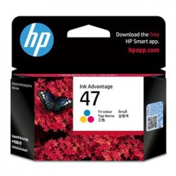 HP oryginalny ink / tusz 6ZD61AE, HP 47, tri-colour, EOL