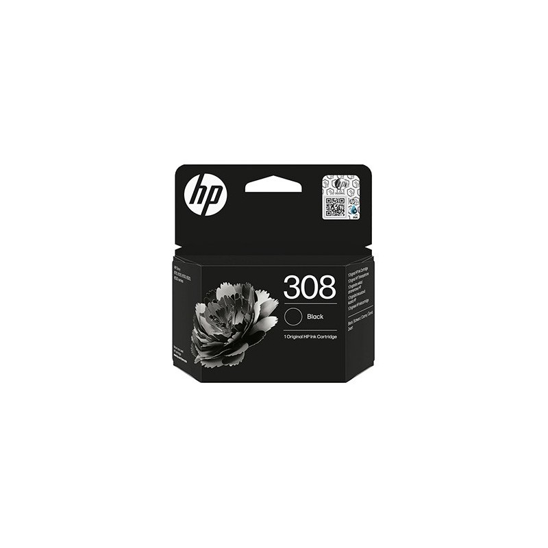 HP oryginalny ink / tusz 7FP21UE, HP 308, black, 160s