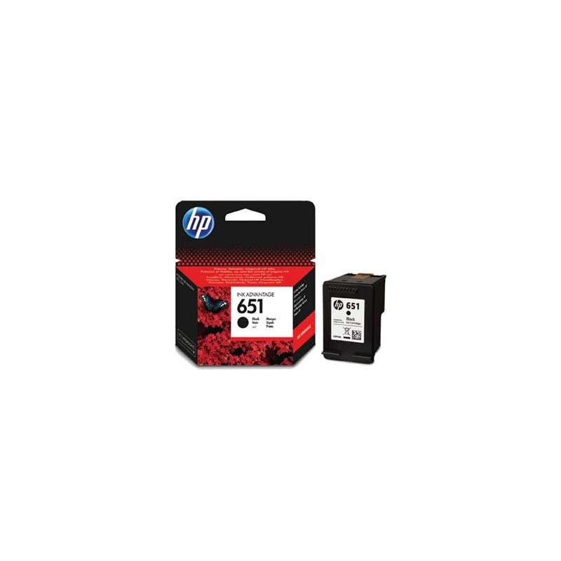 HP oryginalny ink / tusz C2P10AE, HP 651, black, 600s