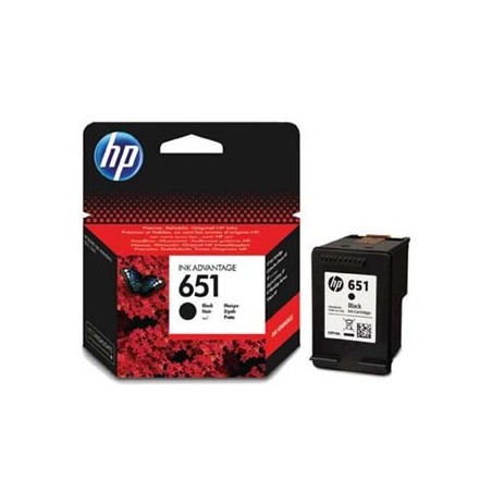 HP oryginalny ink / tusz C2P10AE, HP 651, black, 600s HP oryginalny ink / tusz C2P10AE, HP 651, black, 600s