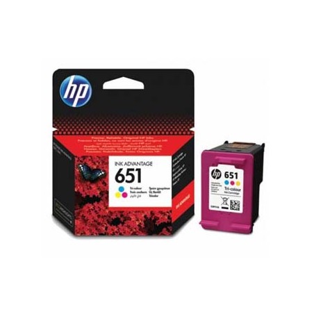 HP oryginalny ink / tusz C2P11AE, HP 651, tri-colour, 300s HP oryginalny ink / tusz C2P11AE, HP 651, tri-colour, 300s