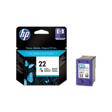 HP oryginalny ink / tusz C9352AE, HP 22, color, 138s, 5ml HP oryginalny ink / tusz C9352AE, HP 22, color, 138s, 5ml
