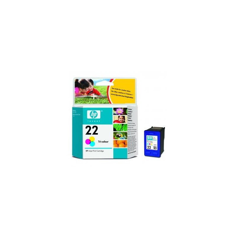 HP oryginalny ink / tusz C9352AE, HP 22, color, 138s, 5ml HP oryginalny ink / tusz C9352AE, HP 22, color, 138s, 5ml
