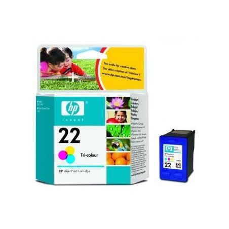 HP oryginalny ink / tusz C9352AE, HP 22, color, 138s, 5ml HP oryginalny ink / tusz C9352AE, HP 22, color, 138s, 5ml