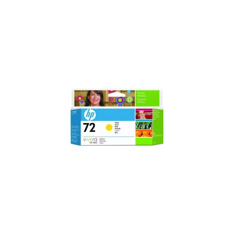 HP oryginalny ink / tusz C9373A, HP 72, yellow, 130ml HP oryginalny ink / tusz C9373A, HP 72, yellow, 130ml