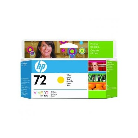 HP oryginalny ink / tusz C9373A, HP 72, yellow, 130ml HP oryginalny ink / tusz C9373A, HP 72, yellow, 130ml
