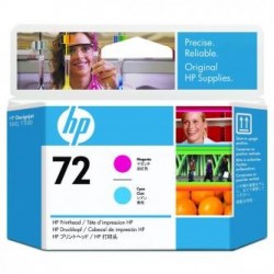 HP oryginalny głowica drukująca C9383A, HP 72, magenta/cyan HP oryginalny głowica drukująca C9383A, HP 72, magenta/cyan