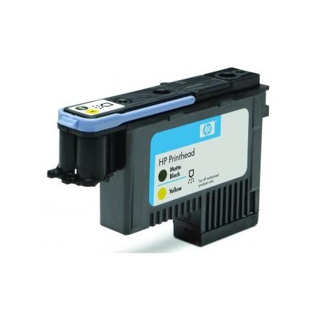 HP oryginalny głowica drukująca C9384A, HP 72, matte black/yellow