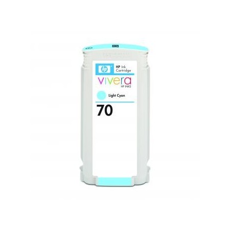 HP oryginalny ink / tusz C9390A, HP 70, light cyan, 130ml HP oryginalny ink / tusz C9390A, HP 70, light cyan, 130ml
