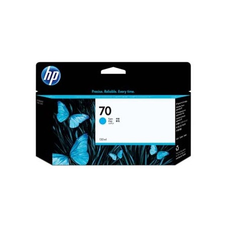HP oryginalny ink / tusz C9452A, HP 70, cyan, 130ml HP oryginalny ink / tusz C9452A, HP 70, cyan, 130ml