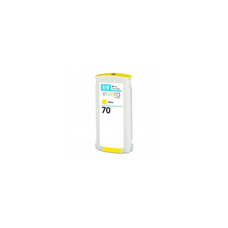 HP oryginalny ink / tusz C9454A, HP 70, yellow, 130ml HP oryginalny ink / tusz C9454A, HP 70, yellow, 130ml