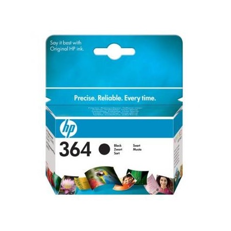 HP oryginalny ink / tusz CB316EE, HP 364, black, 250s HP oryginalny ink / tusz CB316EE, HP 364, black, 250s