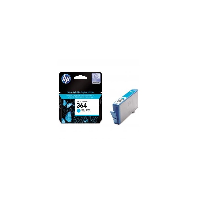HP oryginalny ink / tusz CB318EE, HP 364, cyan, 300s