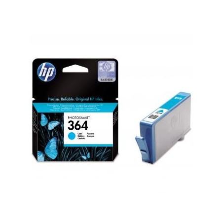 HP oryginalny ink / tusz CB318EE, HP 364, cyan, 300s
