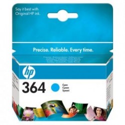 HP oryginalny ink / tusz CB318EE, HP 364, cyan, 300s HP oryginalny ink / tusz CB318EE, HP 364, cyan, 300s