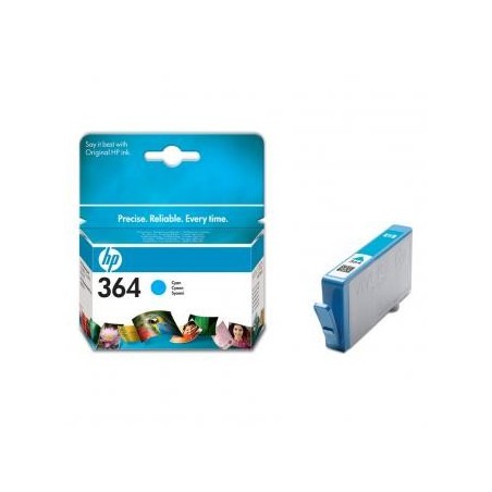 HP oryginalny ink / tusz CB318EE, HP 364, cyan, 300s HP oryginalny ink / tusz CB318EE, HP 364, cyan, 300s