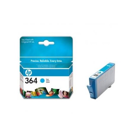 HP oryginalny ink / tusz CB318EE, HP 364, cyan, blistr, 300s HP oryginalny ink / tusz CB318EE, HP 364, cyan, blistr, 300s