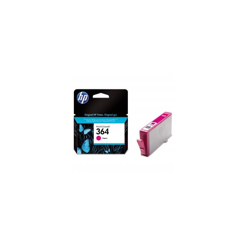 HP oryginalny ink / tusz CB319EE, HP 364, magenta, 300s